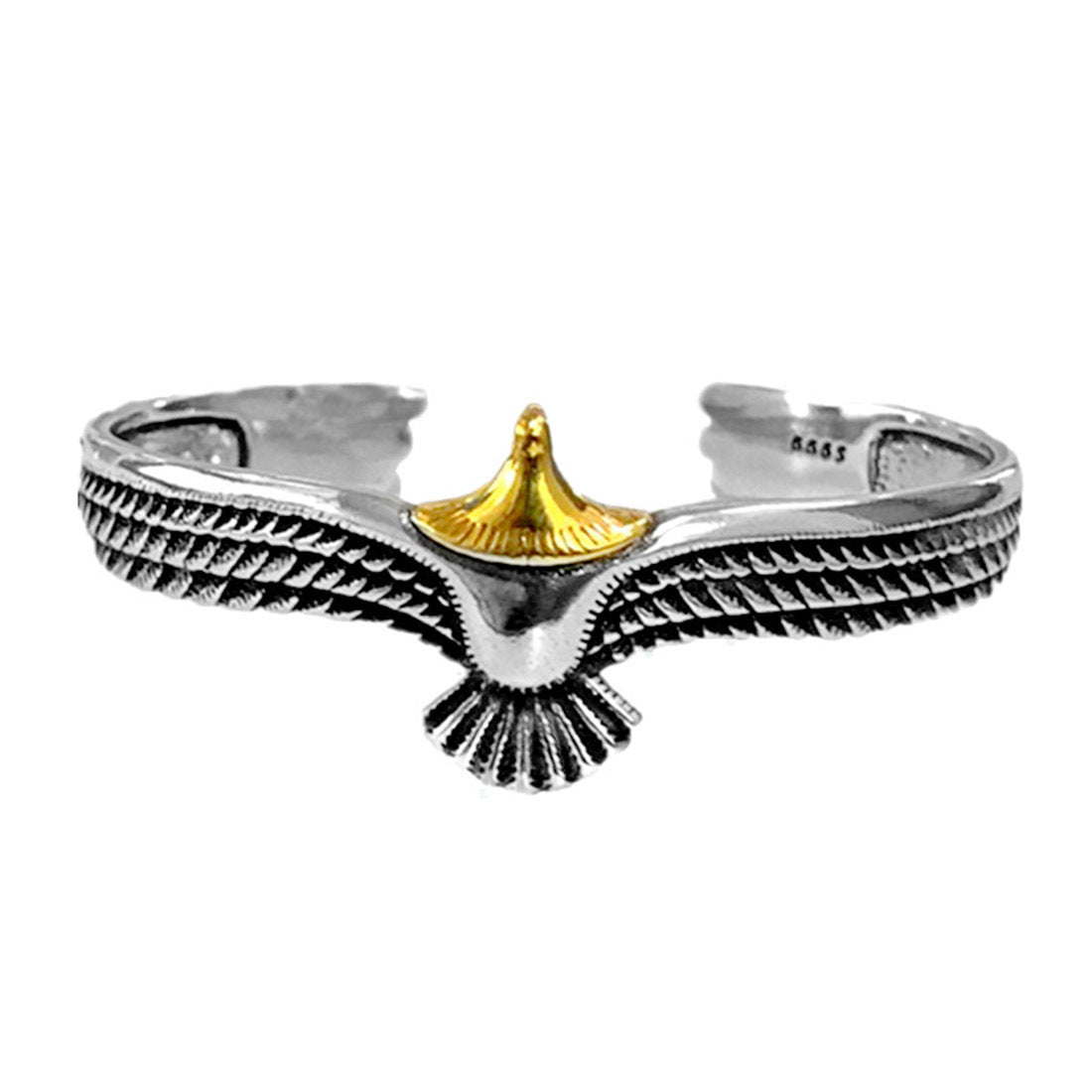 Viking Eagle Cuff Bracelet Valentines Day Gift For Boyfriend