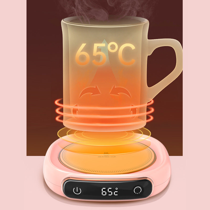 Coffee Mug Warmer Warm Coaster Smart Heating Cup Thermal Insulation Constant Temperature Coaster Heating Pad Desktop (Cup is not included)